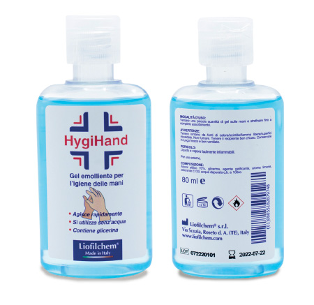 Hand sanitizing gel